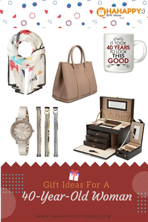birthday gift ideas for women 40